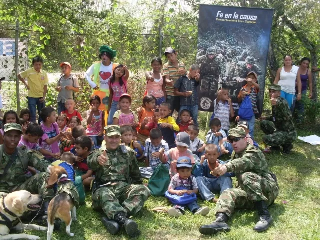 Así compartió el Ejército con la comunidad de las veredas de Arauquita.